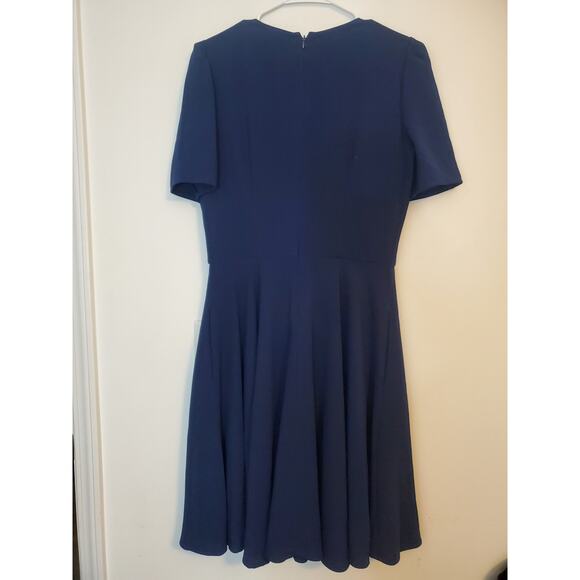 Gal Meets Glam Navy Bella Dress Women's Size‎ 6 - Picture 3 of 7